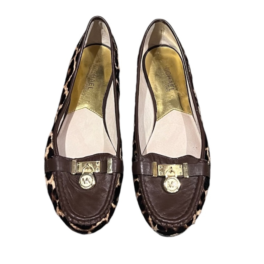 🐆 Michael Kors Animal Print Loafers